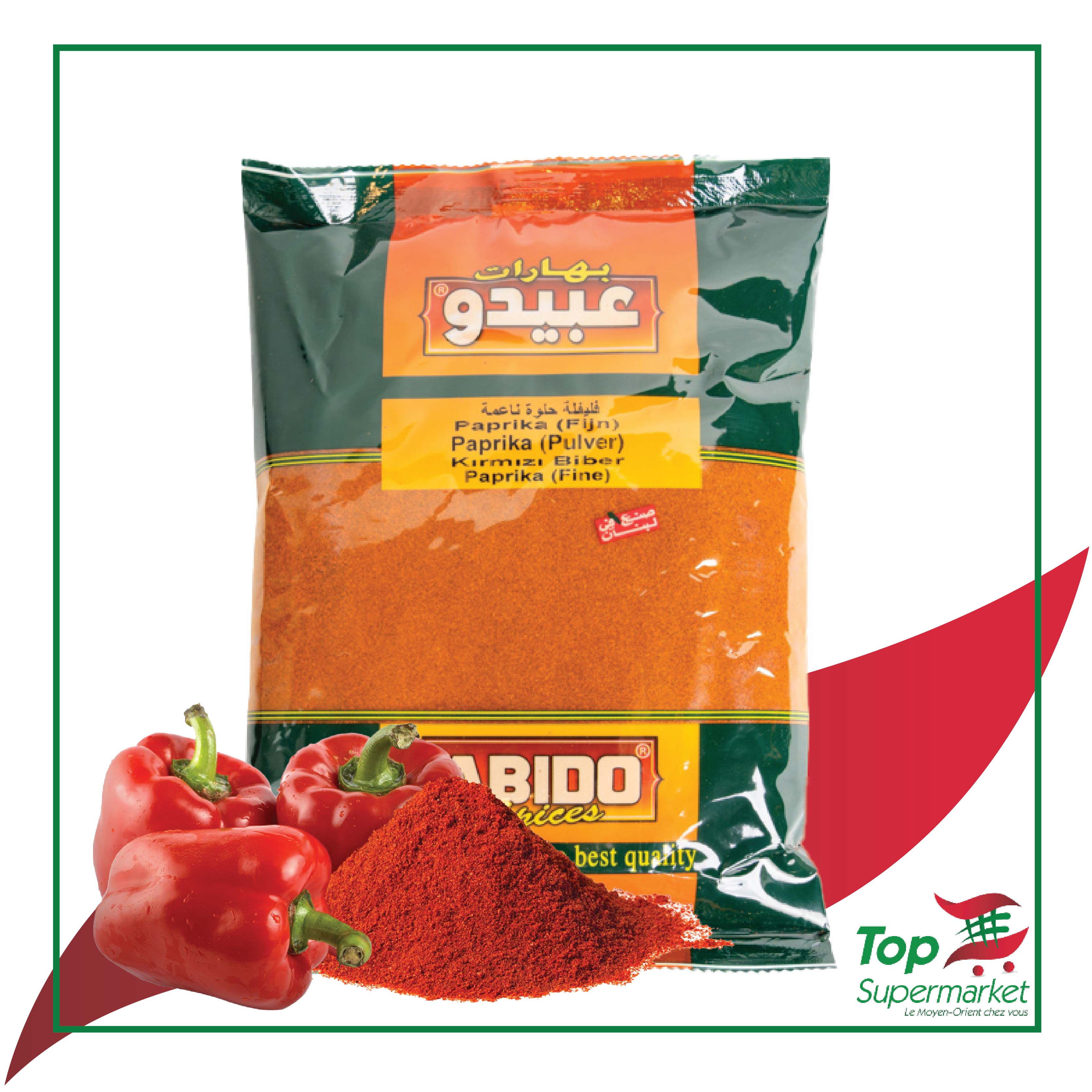 Abido Paprika Fine 500gr